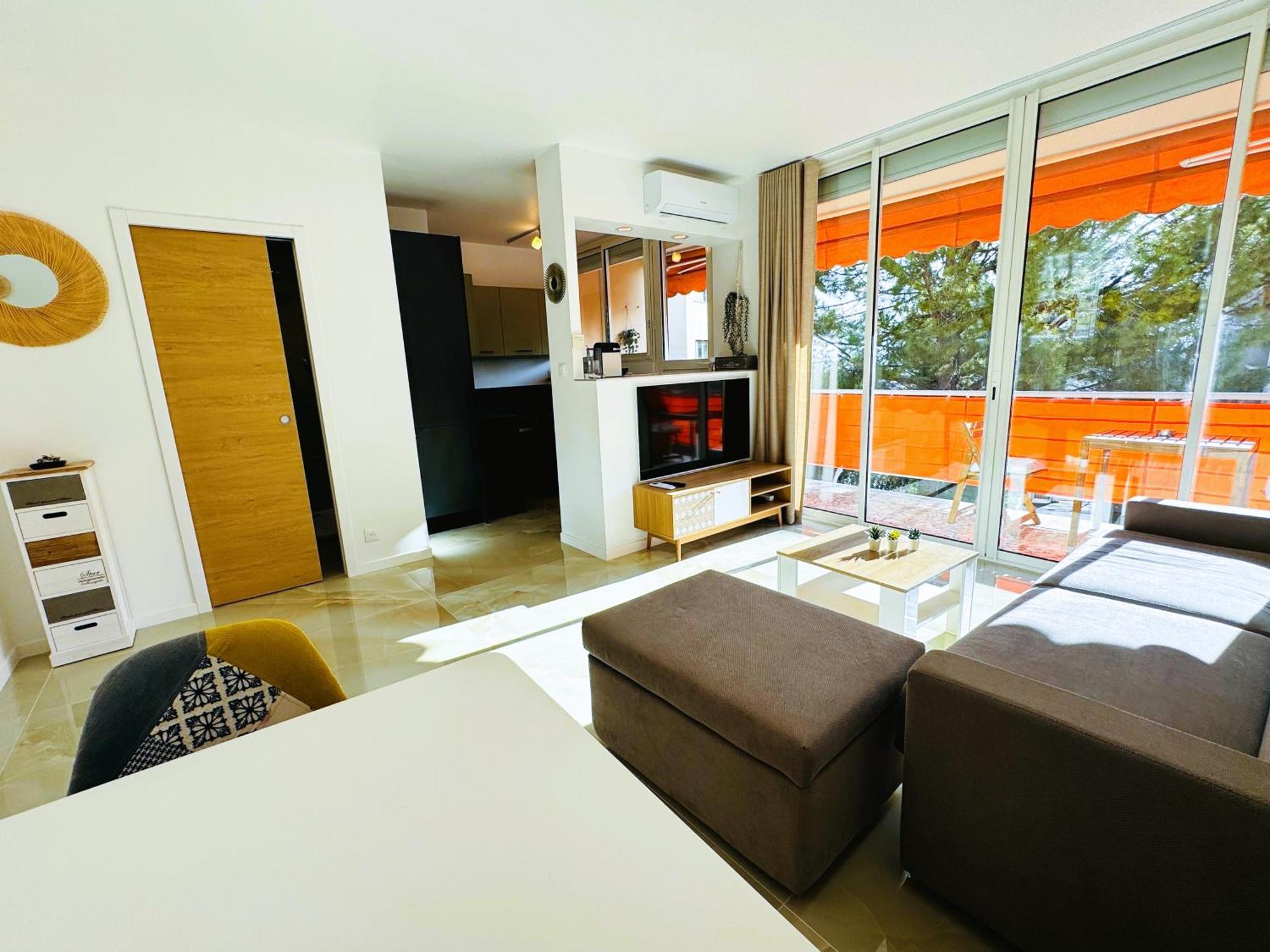 Studio Climatise 600M De La Plage Cagnes-sur-Mer Extérieur photo