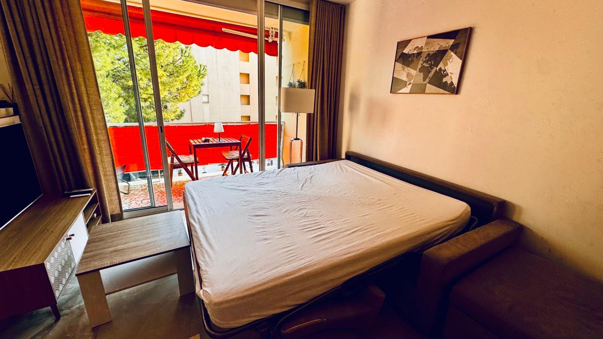 Studio Climatise 600M De La Plage Cagnes-sur-Mer Extérieur photo